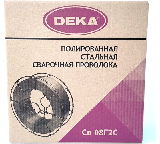 Полированная проволока СВ-08Г2С 2 мм, 18 кг, К-300 Deka УТ-00000637