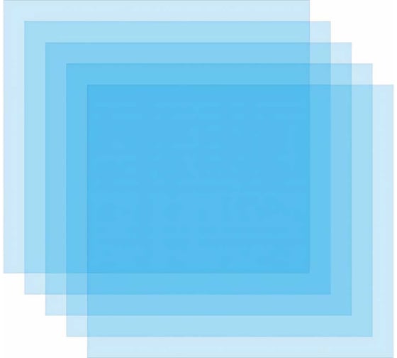 Стекло защитное для сварочной маски внешнее, 137x122 мм, 5 шт DGM DGX310-1