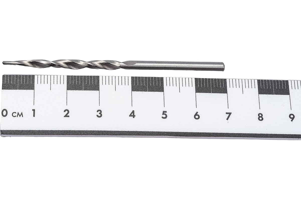 Сверло коническое шлифованное для саморезов (3.2 мм, 70 мм, HSS) WPW ...