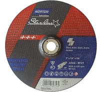 Круг зачистной NSL (10 шт, 125x6x22.2 мм) по металлу NORTON 66252839610