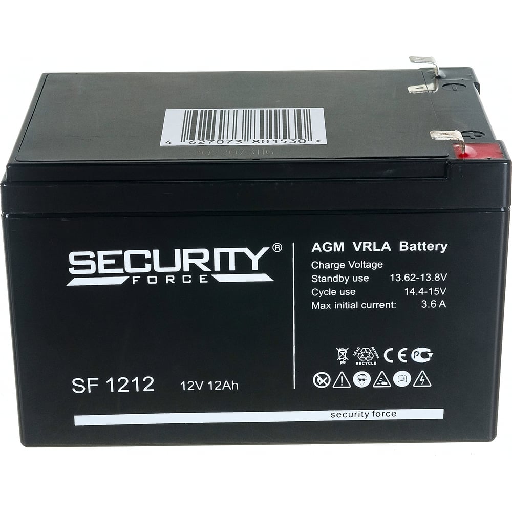 Батарея аккумуляторная Security Force SF 1212 - выгодная цена, отзывы ...