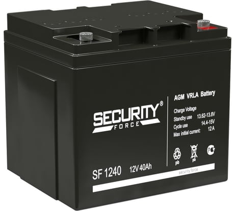 Батарея аккумуляторная Security Force SF 1240