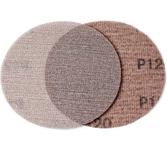 Диск абразивный сетчатый Velcro 150 мм, P120, 10 шт Flexione 10001075 1