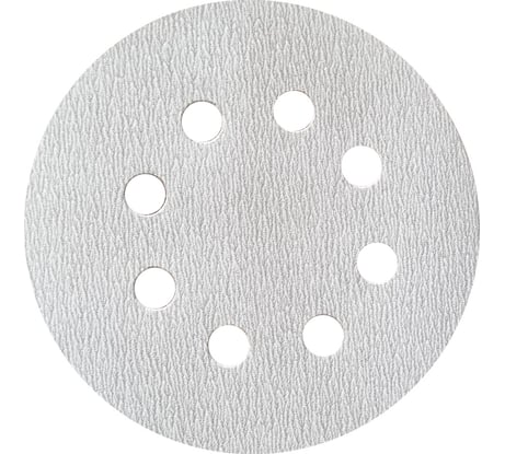 Диск шлифовальный Velcro 8 отверстий 125 мм, P40, 10 шт Flexione 50000665