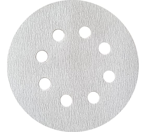 Диск шлифовальный Velcro 8 отверстий 125 мм, P40, 10 шт Flexione 50000665 1