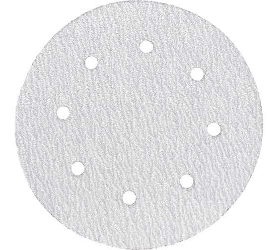 Диск шлифовальный Velcro 8 отверстий 180 мм, P80, 5 шт Flexione 10000885 1