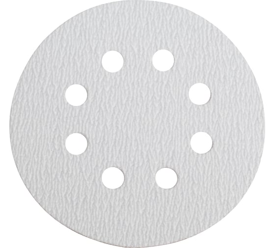 Диск шлифовальный Velcro 8 отверстий 125 мм, P220, 10 шт Flexione 50000525