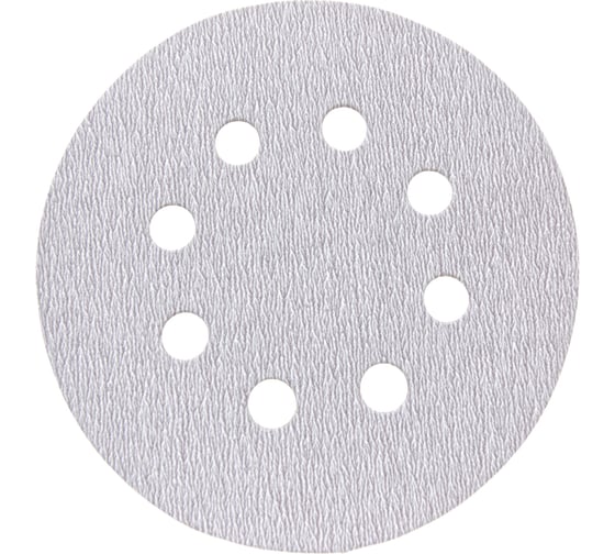 Диск шлифовальный Velcro 8 отверстий 125 мм, P220, 10 шт Flexione 50000525 1