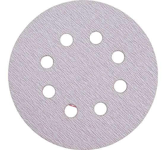 Диск шлифовальный Velcro 8 отверстий 125 мм, P500, 10 шт Flexione 50000635