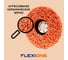 Круг зачистной нетканый 125x14x22 мм керамика Flexione 10001868 4