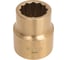 Головка торцевая искробезопасная 27 мм, 1"DR, AlCu TVITA TT1106-27A 1