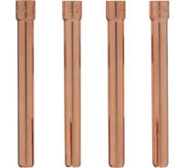 Набор цанг для электрода 1.6 мм, 2.0 мм, 2.4 мм, 3.2 мм Denzel 93657