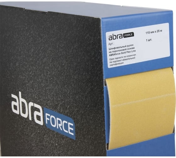Шлифовальный рулон на поролоновой основе Gold Flex Line 115 мм, 25 м. P150 Abraforce 164062