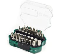 Биты набор 30 шт, комбинированные, 1/4", 6.3 мм, пласт. коробка Sata 9331