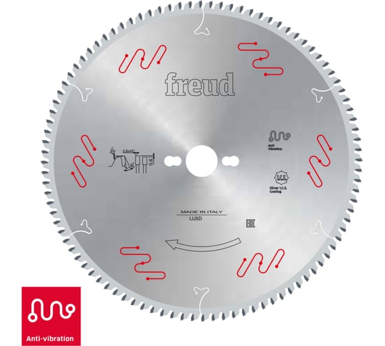Пильный диск по алюминию 200x2.8x30 мм, Z60, HM Lu5D Freud 0300