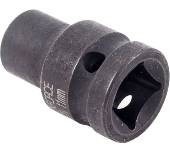 Головка торцевая 11 мм, 1/2", 12-гранная, ударная, L=39 мм, Rockforce RF-44811