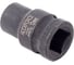 Головка торцевая 12 мм, 1/2", 12-гранная, ударная, L=39 мм, Rockforce RF-44812 4