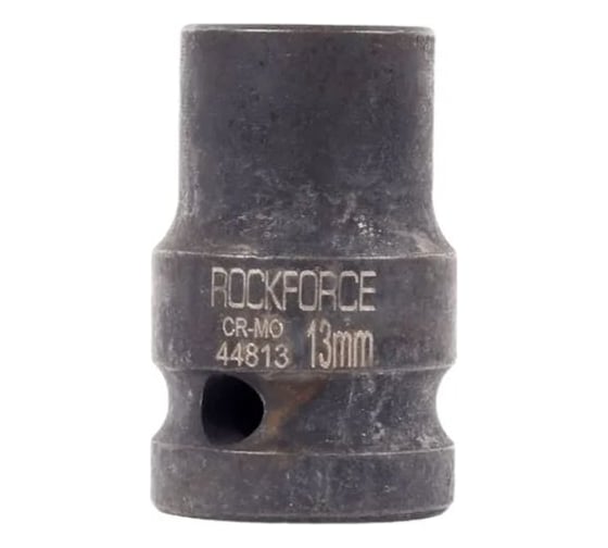Головка торцевая 13 мм, 1/2", 12-гранная, ударная, L=39 мм, Rockforce RF-44813 1
