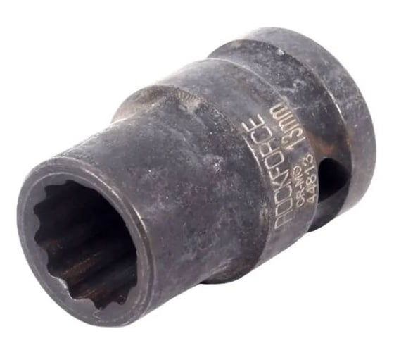 Головка торцевая 13 мм, 1/2", 12-гранная, ударная, L=39 мм, Rockforce RF-44813