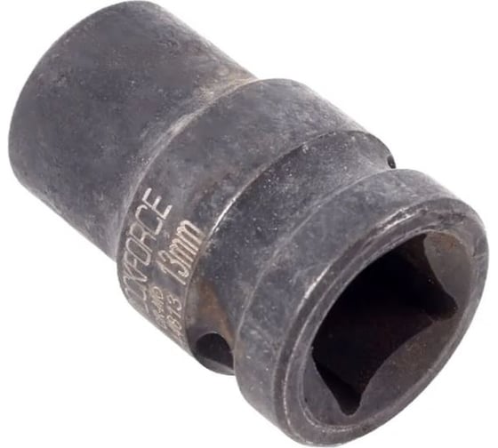 Головка торцевая 13 мм, 1/2", 12-гранная, ударная, L=39 мм, Rockforce RF-44813