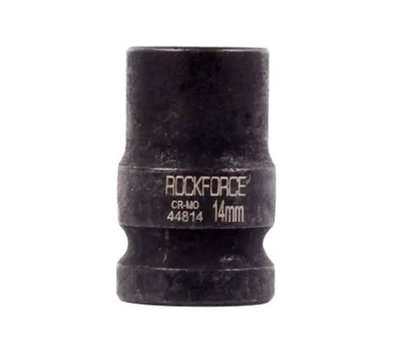 Головка торцевая 14 мм, 1/2" 12-гранная, ударная, L=39 мм, Rockforce RF-44814