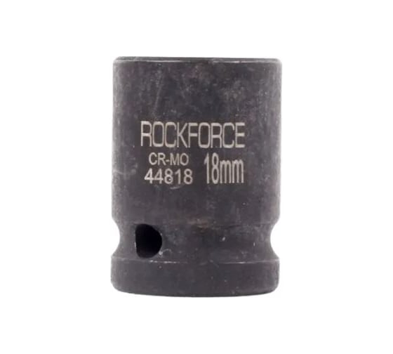 Головка торцевая 18 мм, 1/2", 12-гранная, ударная, L=58 мм, Rockforce RF-44818 1