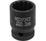Головка торцевая 23 мм, 1/2", 12-гранная, ударная, L=40 мм Rockforce RF-44823 1