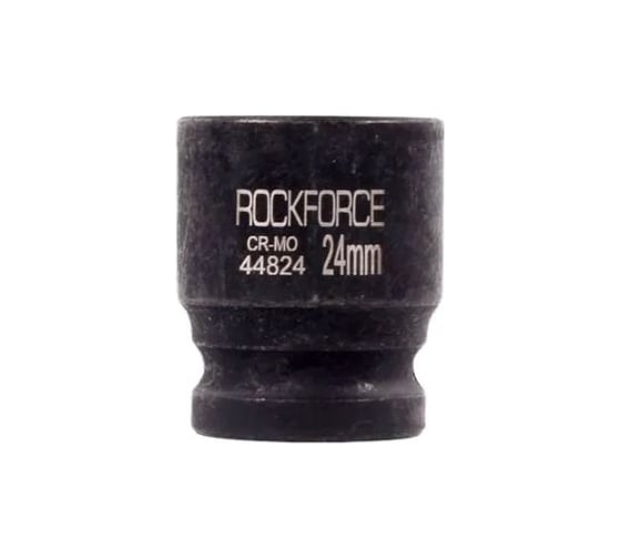 Головка торцевая 24 мм, 1/2", 12-гранная, ударная, L=40 мм Rockforce RF-44824