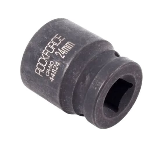 Головка торцевая 24 мм, 1/2", 12-гранная, ударная, L=40 мм Rockforce RF-44824