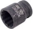 Головка торцевая 24 мм, 1/2", 12-гранная, ударная, L=40 мм Rockforce RF-44824 3