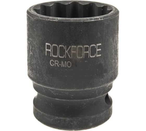 Головка торцевая 29 мм, 1/2", 12-гранная, ударная, L=44 мм, Rockforce RF-44829 1