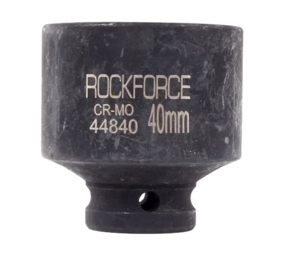 Головка торцевая 40 мм, 1/2", 12-гранная, ударная, L=54 мм Rockforce RF-44840 1