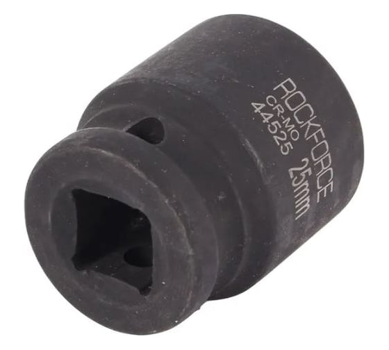 Головка торцевая 25 мм, 1/2", 6-гранная, ударная, L=40 мм Rockforce RF-44525