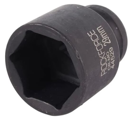 Головка торцевая 29 мм, 1/2", 6-гранная, ударная, L=43 мм Rockforce RF-44529