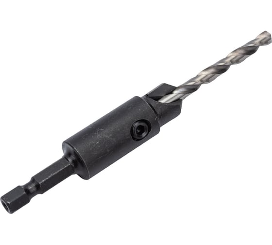 Зенковка оправка коническая со сверлом (5 мм, хвостовик HEX1/4) WPW AS05004S