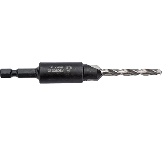 Зенковка оправка коническая со сверлом (5 мм, хвостовик HEX1/4) WPW AS05004S