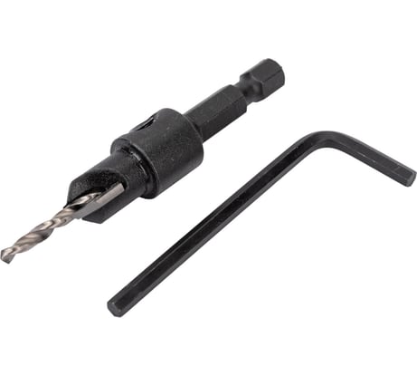 Зенковка оправка коническая со сверлом (2.8 мм, хвостовик HEX1/4) WPW AS02804S