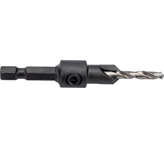 Зенковка оправка коническая со сверлом (4 мм, хвостовик HEX1/4) WPW AS04004S