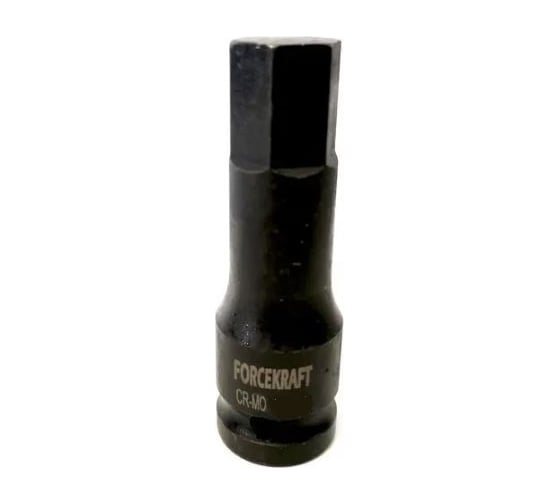 Головка-бита 12 мм, 1/2", 6-гранная, ударная, L=79 мм Rockforce RF-24407812MPB