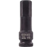 Головка-бита 18 мм, 1/2", 6-гранная, ударная, L=78 мм Rockforce RF-24407818MPB