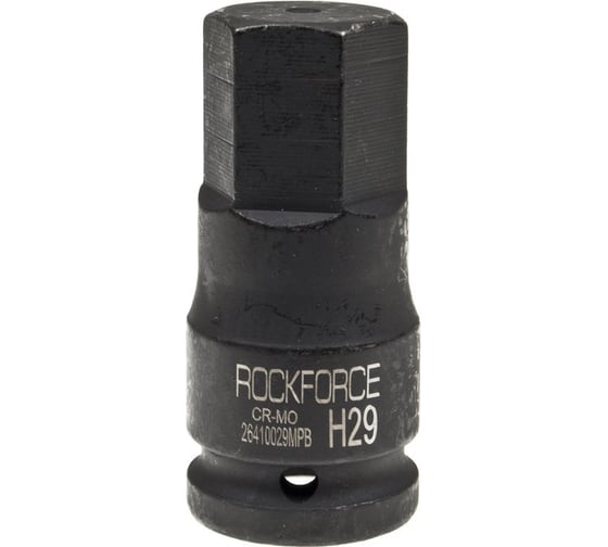 Головка-бита 29 мм, 3/4" 6-гранная, ударная, L=84 мм Rockforce RF-26410029MPB 1