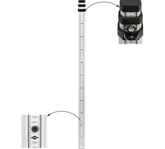 Рейка TS-3 + поверка RGK