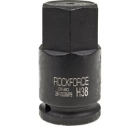 Головка-бита 38 мм, 3/4" 6-гранная, ударная, L=84 мм Rockforce RF-26410038MPB