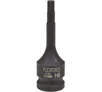 Головка-бита 6 мм, 1/2", 6-гранная, ударная, L=78 мм Rockforce RF-24407806MPB