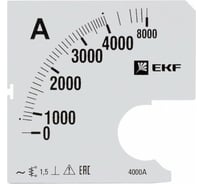 Шкала сменная для A961 4000/5А-1,5 PROxima EKF SQs-a961-4000