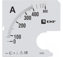 Шкала сменная для A961 400/5А-1,5 PROxima EKF SQs-a961-400
