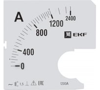 Шкала сменная для A721 1200/5А-1,5 PROxima EKF SQs-a721-1200