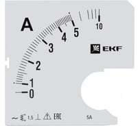Шкала сменная для A961 5/5А-1,5 PROxima EKF SQs-a961-5