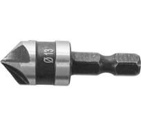 Зенкер конический по дереву, 13 мм, 6-гранный хвостовик, Политех 4970213