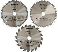 Диски пильные Standart по дереву (235х30 мм; 3 шт.; Z 20/48/60) Makita 195866